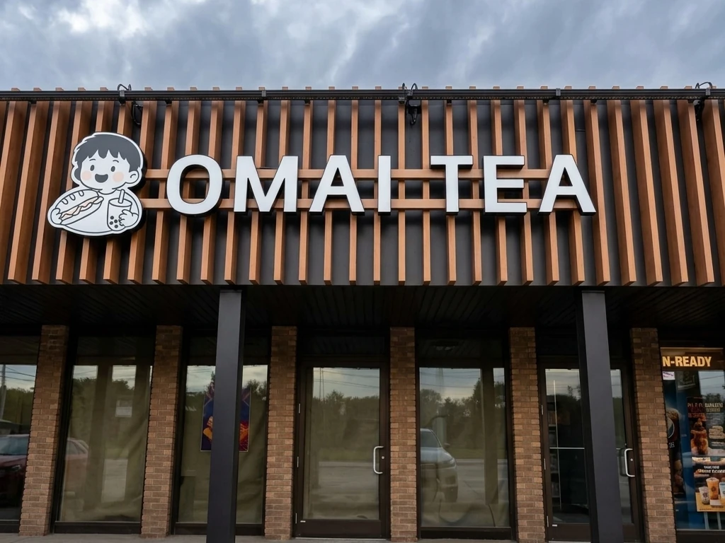 Omai Tea, a Vietnamese bubble tea and bánh mì café on Grant Avenue in River Heights, Winnipeg